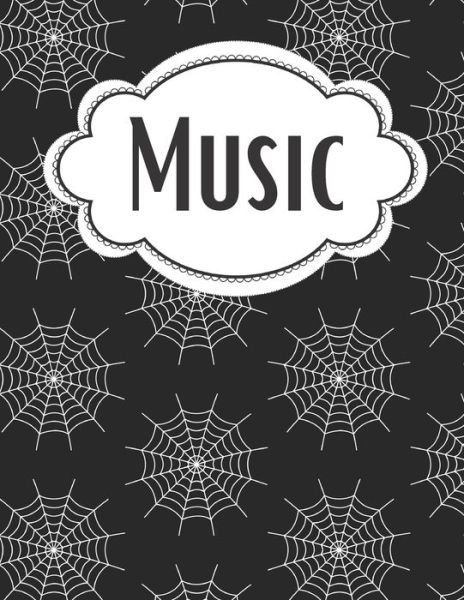 Cover for Pagan Essentials · Spiderweb Sheet Music Songwriting Notebook (Paperback Book) (2019)
