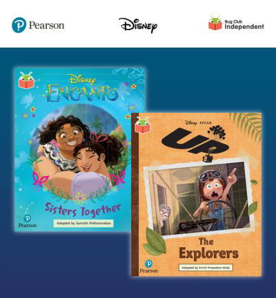 Cover for Gemma Bagnall · Pearson Bug Club Disney Year 2 Pack E, including Gold and Lime book band readers; Encanto: Sisters Together, Up! The Explorers - Bug Club (Bok) (2022)