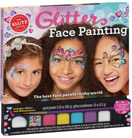 Glitter Face Painting - Klutz - Editors of Klutz - Books - Scholastic US - 9781338037517 - July 26, 2016