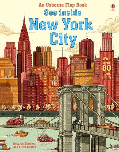 Cover for Jonathan Melmoth · See Inside New York City - See Inside (Board book) [UK edition] (2017)