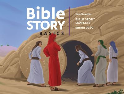 Cover for Abingdon Press · Bible Story Basics Pre-Reader Leaflets Spring Year 1 (Paperback Book) (2020)