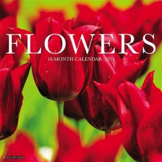 Flowers 2024 12 X 12 Wall Calendar - Willow Creek Press - Koopwaar - Willow Creek Press - 9781549233517 - 30 juli 2023