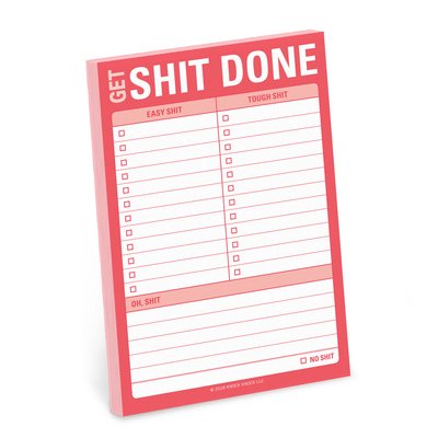 Cover for Knock Knock · Knock Knock Get Shit Done Great Big Sticky Note (Print) (2018)