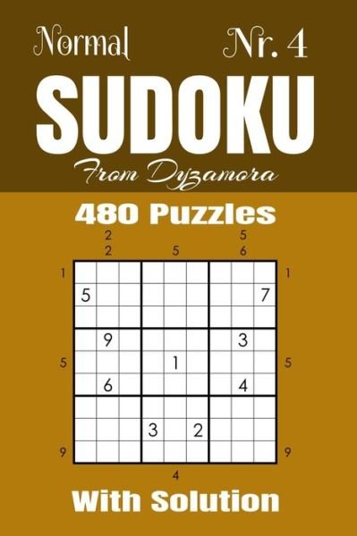 Cover for From Dyzamora · Normal Sudoku Nr.4 (Paperback Bog) (2019)