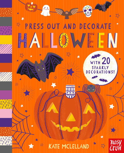 Cover for Kate Mclelland · Press Out and Decorate: Halloween - Press Out and Colour (Board book) (2019)