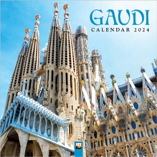 Gaudi Wall Calendar 2024 (Art Calendar) (Calendar) [New edition] (2023)