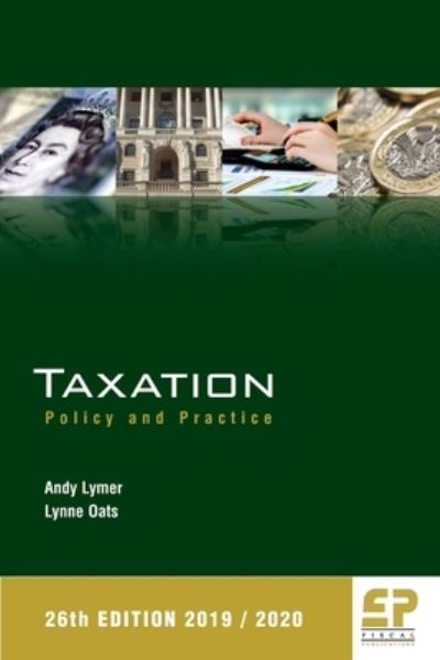 Cover for Andy Lymer · Taxation: Policy and Practice 2019/20 26th Edition 2019 (Paperback Book) (2019)