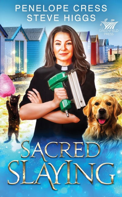 Cover for Penelope Cress · Sacred Slaying - The Isle of Wesberrey Mysteries (Paperback Book) (2023)