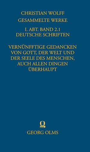 Cover for Christian Wolff · Gesammelte Werke (Inbunden Bok) (2016)