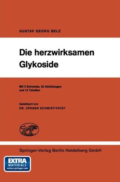 Cover for G G Belz · Die Herzwirksamen Glykoside (Paperback Bog) (1972)