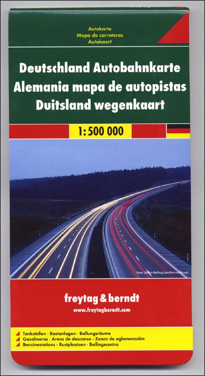 Cover for Freytag-berndt Und Artaria Kg · Freytag Berndt Autokt. Deutschl.Autob. (Buch)