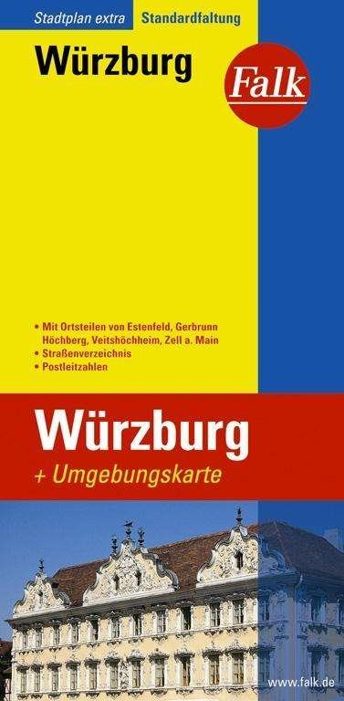 Cover for Mair-Dumont · Falkplan: Würzburg (Hardcover Book) (2017)