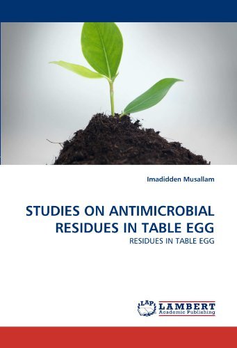 Cover for Imadidden Musallam · Studies on Antimicrobial Residues in Table Egg (Paperback Book) (2011)