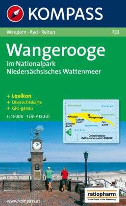 Cover for Mair-Dumont / Kompass · Kompass Wanderkarte: Wangerooge im Naturpark Niedersächsisches Wattenmeer (Book) (2002)