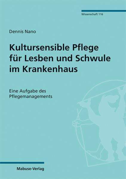 Cover for Nano · Kultursensible Pflege für Lesben u (Book)