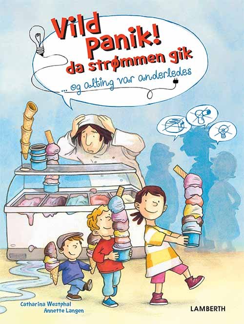 Cover for Anette Langen · Vild panik! da strømmen gik (Bound Book) [1st edition] (2018)
