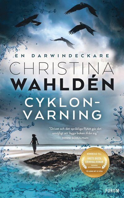 Cover for Christina Wahldén · Darwindeckare: Cyklonvarning (ePUB) (2021)