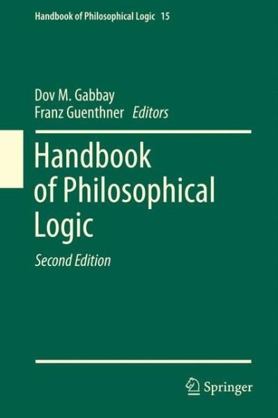 Cover for Dov M Gabbay · Handbook of Philosophical Logic: Volume 15 - Handbook of Philosophical Logic (Paperback Bog) [Softcover reprint of hardcover 2nd ed. 2011 edition] (2013)