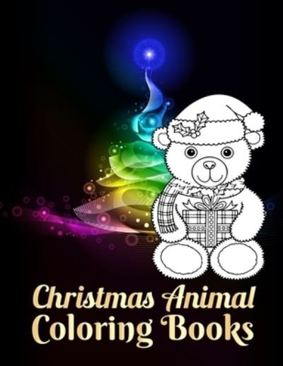 Cover for Masab Press House · Christmas Animal Coloring Books (Paperback Bog) (2020)