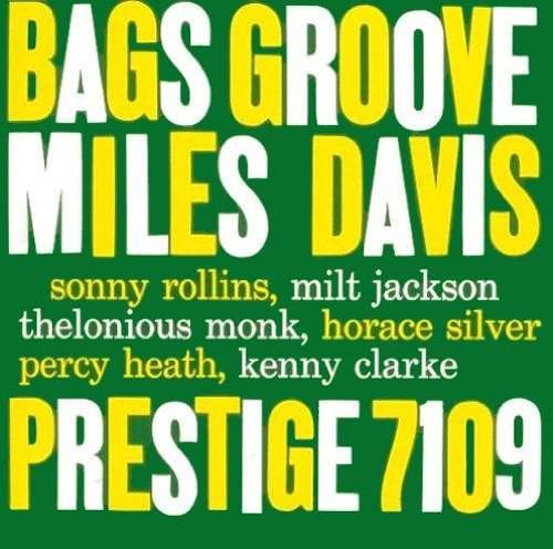 Bags' Groove - Davis, Miles & Modern Jaz - Musik - ORIGINAL JAZZ CLASSICS - 0025218024518 - June 30, 1990