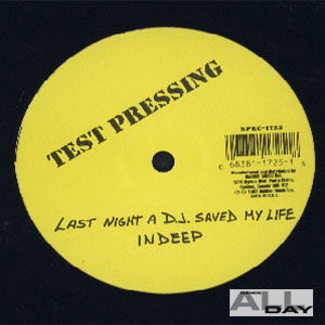 Last Night A Dj Saved My - Indeep - Muziek - UNIDISC - 0068381172518 - 23 maart 2006