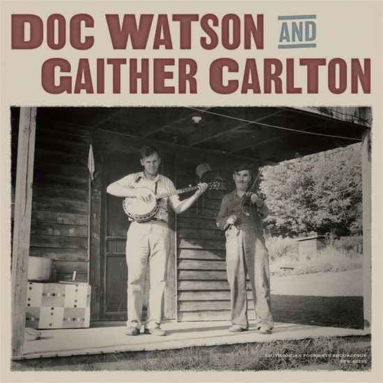 Cover for Doc &amp; Gaither Carlton Watson · Doc Watson &amp; Gaither Carlton (LP) (2020)