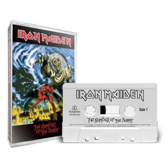The Number of the Beast (Cass) - Iron Maiden - Musikk - ROCK - 0190296278518 - 18. mars 2022