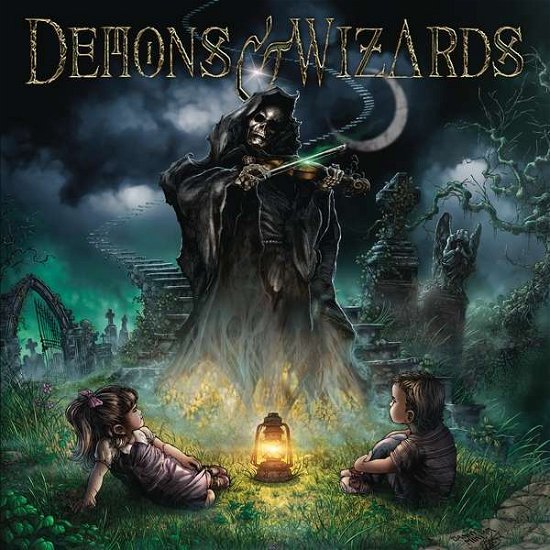 Cover for Demons &amp; Wizards (LP) [Deluxe edition] (2019)