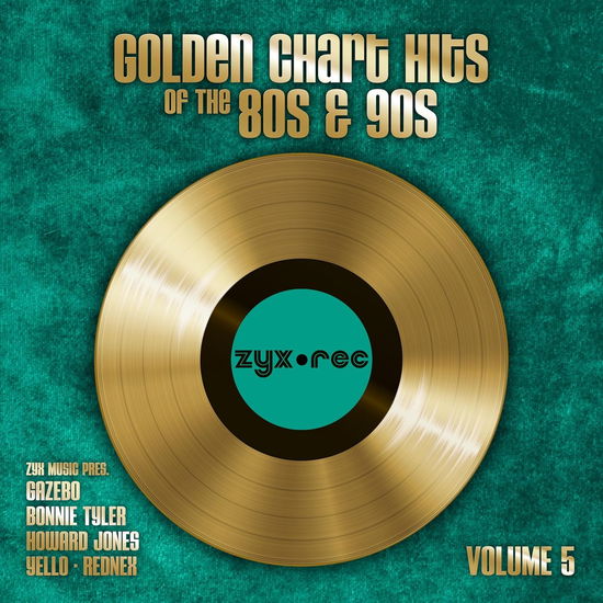 Cover for Golden Chart Hits Of The 80s &amp; 90s Vol. 5 (LP) (2024)