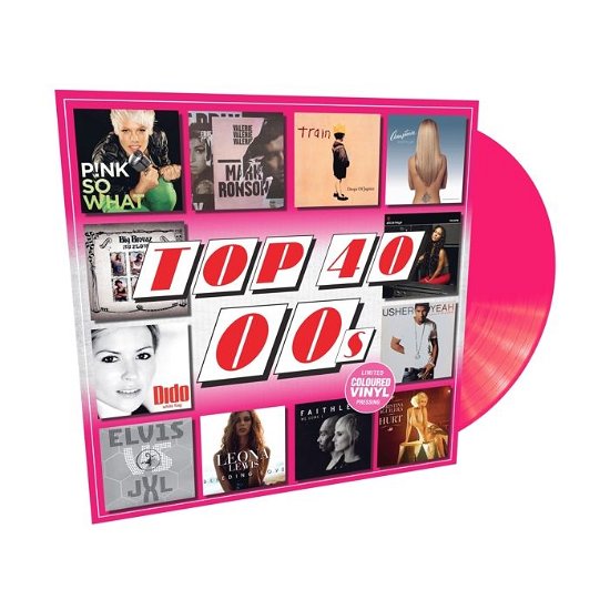 Cover for Top 40 00s / Various (LP) [Coloured edition] (2023)