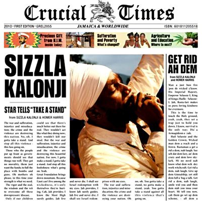 Sizzla-crucial Times - LP - Musik - GREENSLEEVES - 0601811205518 - 28 januari 2010