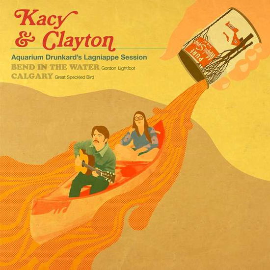 Cover for Kacy &amp; Clayton · Aquarium Drunkard'S Lagniappe (7'') (LP) [Ltd. edition] (2023)