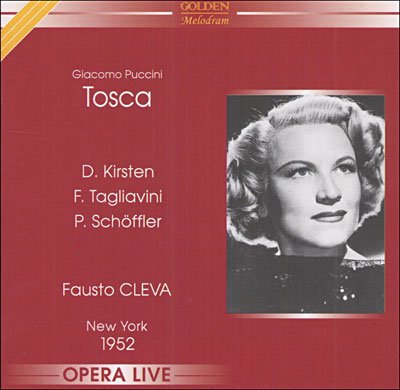 Cover for Giacomo Puccini · Tosca: Metropolitan 1952 (CD) (2009)