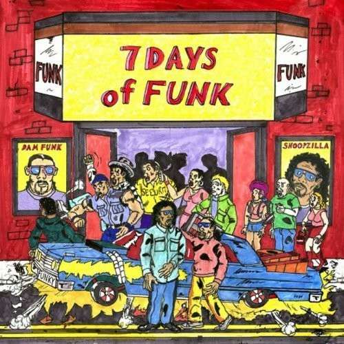 Cover for Snoop Dogg / Dam Funk · 7 Days of Funk (7&quot;) [Explicit edition] [Box set] (2014)