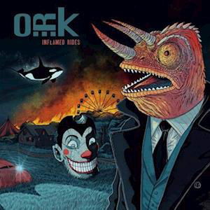 Cover for O.r.k. · Inflamed Rides (Blue Vinyl) (LP) (2022)