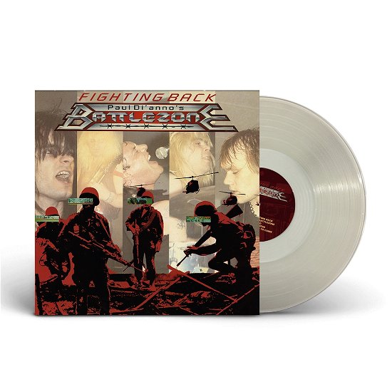 Cover for Paul Di'anno's Battlezone · Fighting Back (Clear Vinyl) (LP) (2022)