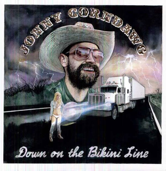 Cover for Johnny Corndawg Fritz · Down On The Bikini Line (LP) (2011)