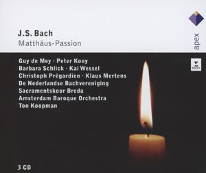 St Matthew Passion - Bach,j.s. / Mey / Amsterdam Baroque Orch / Koopman - Musik - WARNER CLASSICS - 0825646467518 - 28. maj 2013