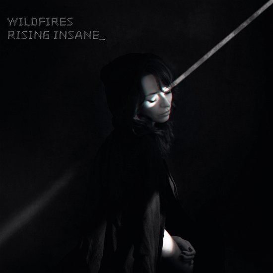 Cover for Rising Insane · Wildfires (White-black Marbled Vinyl) (LP) (2024)