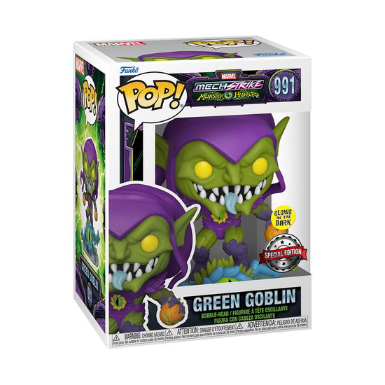 Cover for Funko Pop! Marvel: · Funko Pop! Marvel: - Monster Hunters - Green Goblin (glow In The Dark) (Toys) (2022)