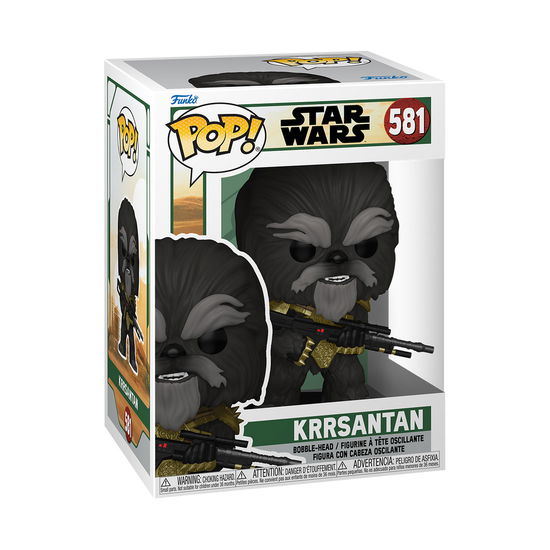 Book of Boba Fett- Krrsantan W/bg - Funko Pop! Star Wars: - Fanituote - Funko - 0889698686518 - perjantai 15. syyskuuta 2023