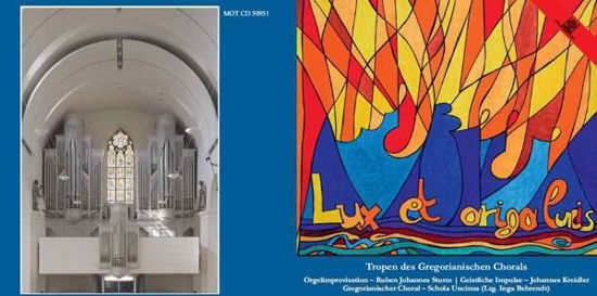 Cover for Gregorian Chant · Lux Et Origo Lucis (CD) (2018)