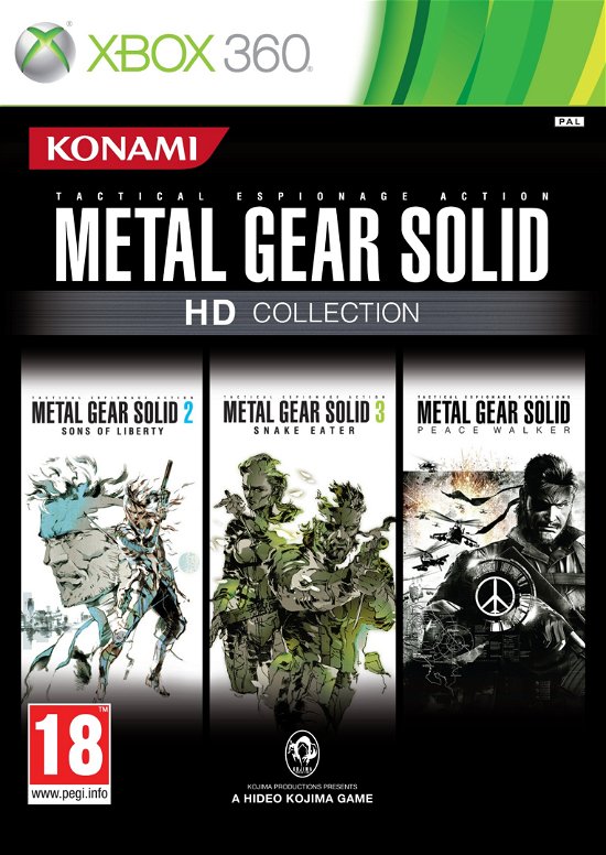 Cover for Konami · Metal Gear Solid HD Collection (X360) (2012)
