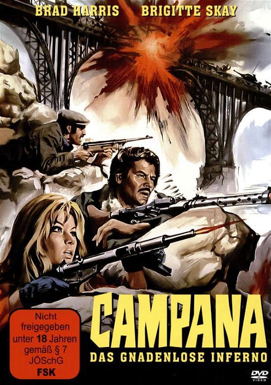 Cover for Brad Harris · Campana - Das Gnadenlose Inferno - Cover A (DVD)