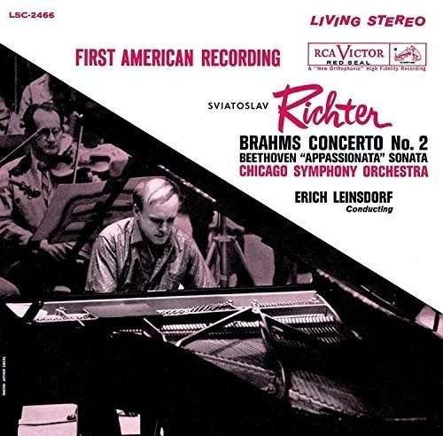 Cover for Sviatoslav Richter · Brahms: Piano Concerto No.2 &amp; Beethoven: Piano Sonata No. 23 `appassiona (CD) [Japan Import edition] (2016)