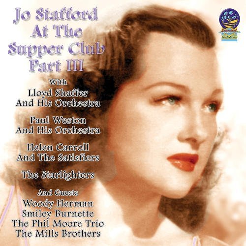 Cover for Jo Stafford · At the Supper Club Part 3 (CD) (2019)