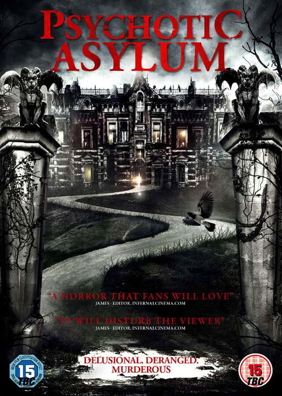 Cover for Psychotic Asylum (DVD) (2015)