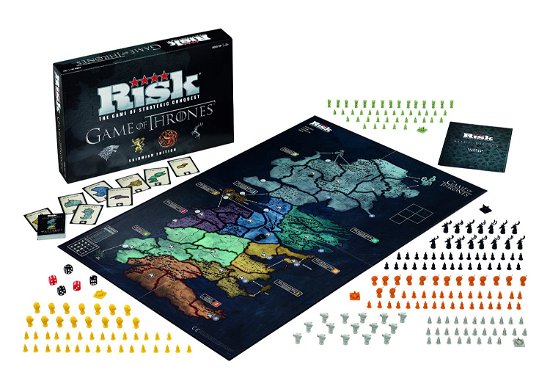 Cover for Winning Moves · Risk - Game of Thrones (SPIEL) [Multicoloured edition] (2019)