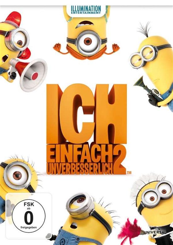 Cover for Steve Carell,kristen Wiig,kristen Schaal · Ich Einfach Unverbesserlich 2 (DVD) (2013)