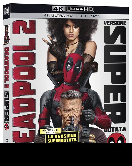 Deadpool 2 (4k Ultra Hd+blu-ray) - Morena Baccarin,josh Brolin,ryan Reynolds - Elokuva - 20TH CENTURY FOX - 5051891162518 - keskiviikko 17. lokakuuta 2018